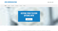 Desktop Screenshot of opencomm.net