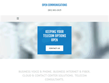 Tablet Screenshot of opencomm.net